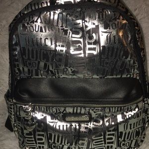 Black and Silver Backpack 🎈
